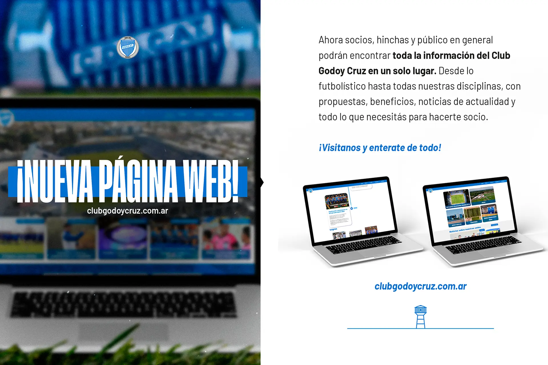 ¡Bienvenidos a la nueva web oficial de Godoy Cruz!