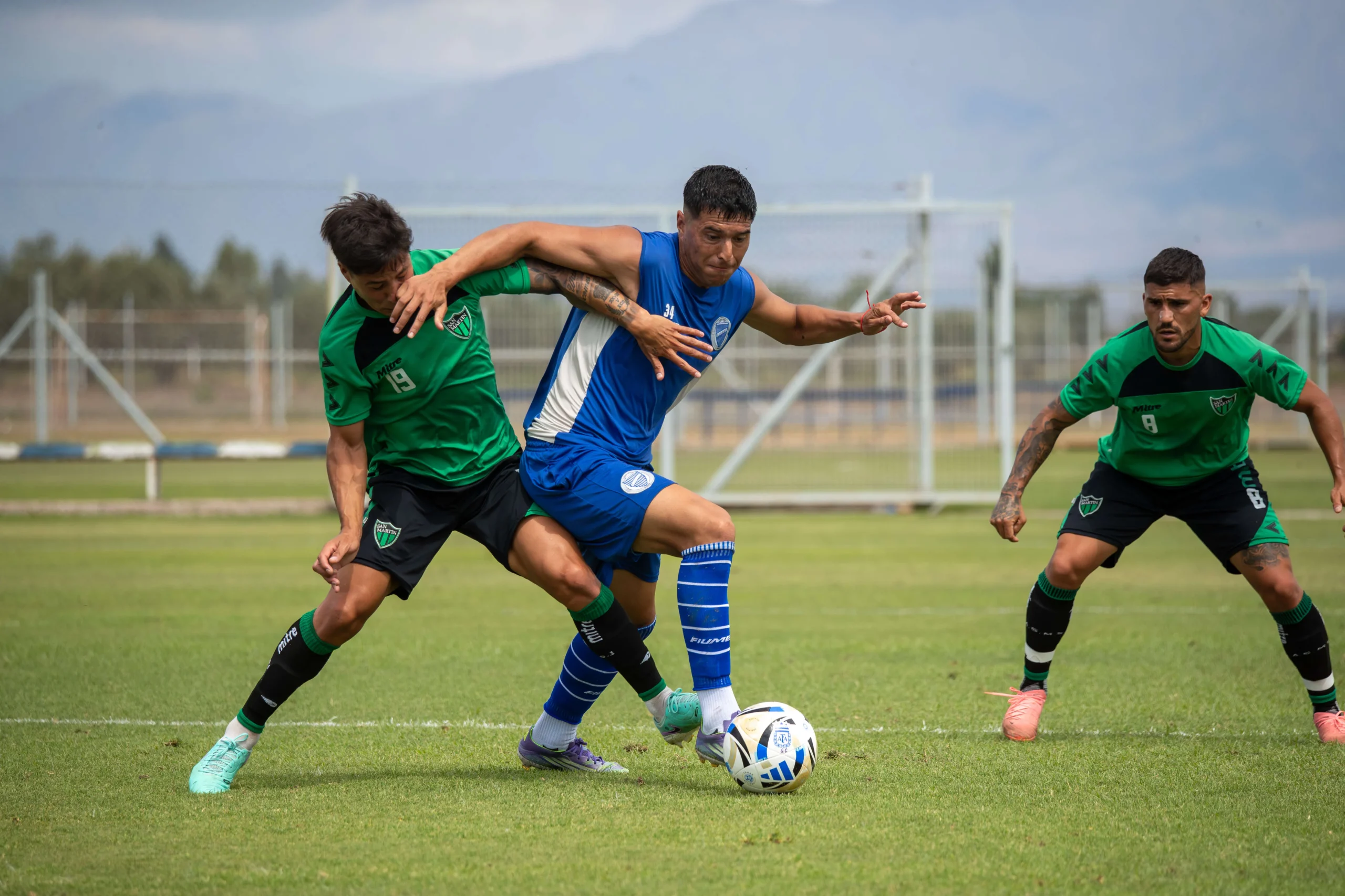 Godoy Cruz disputó un nuevo amistoso frente a San Martín de San Juan