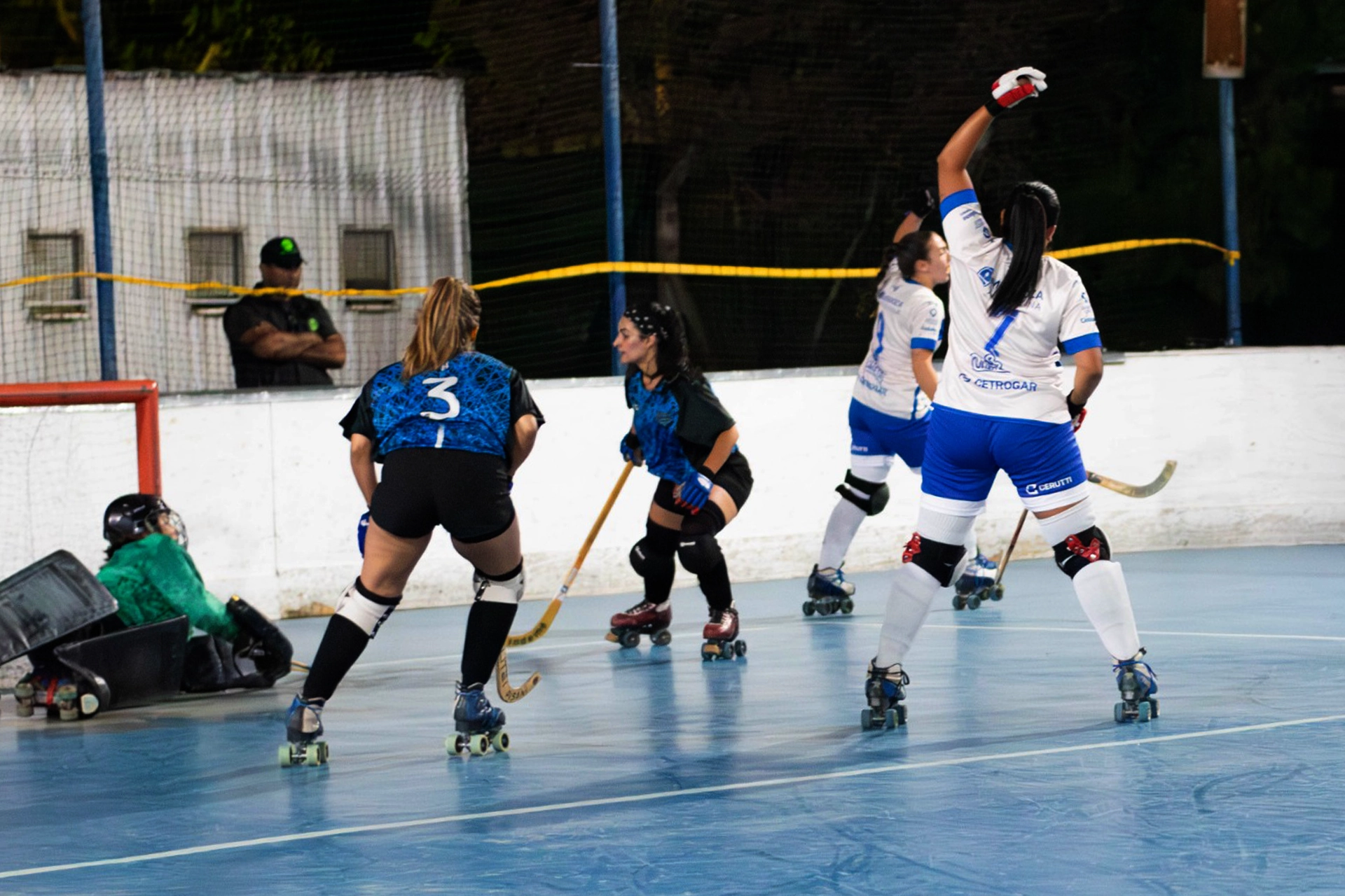 El hockey sobre patines de Godoy Cruz completó una segunda fecha cargada de emociones