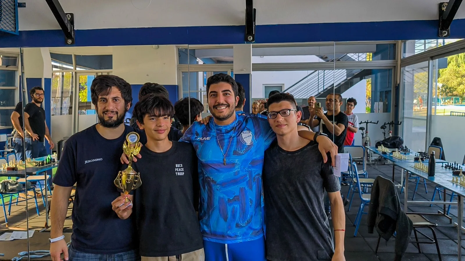 El ajedrez tombino sigue creciendo: dos jugadores lograron ascender a la tercera categoría