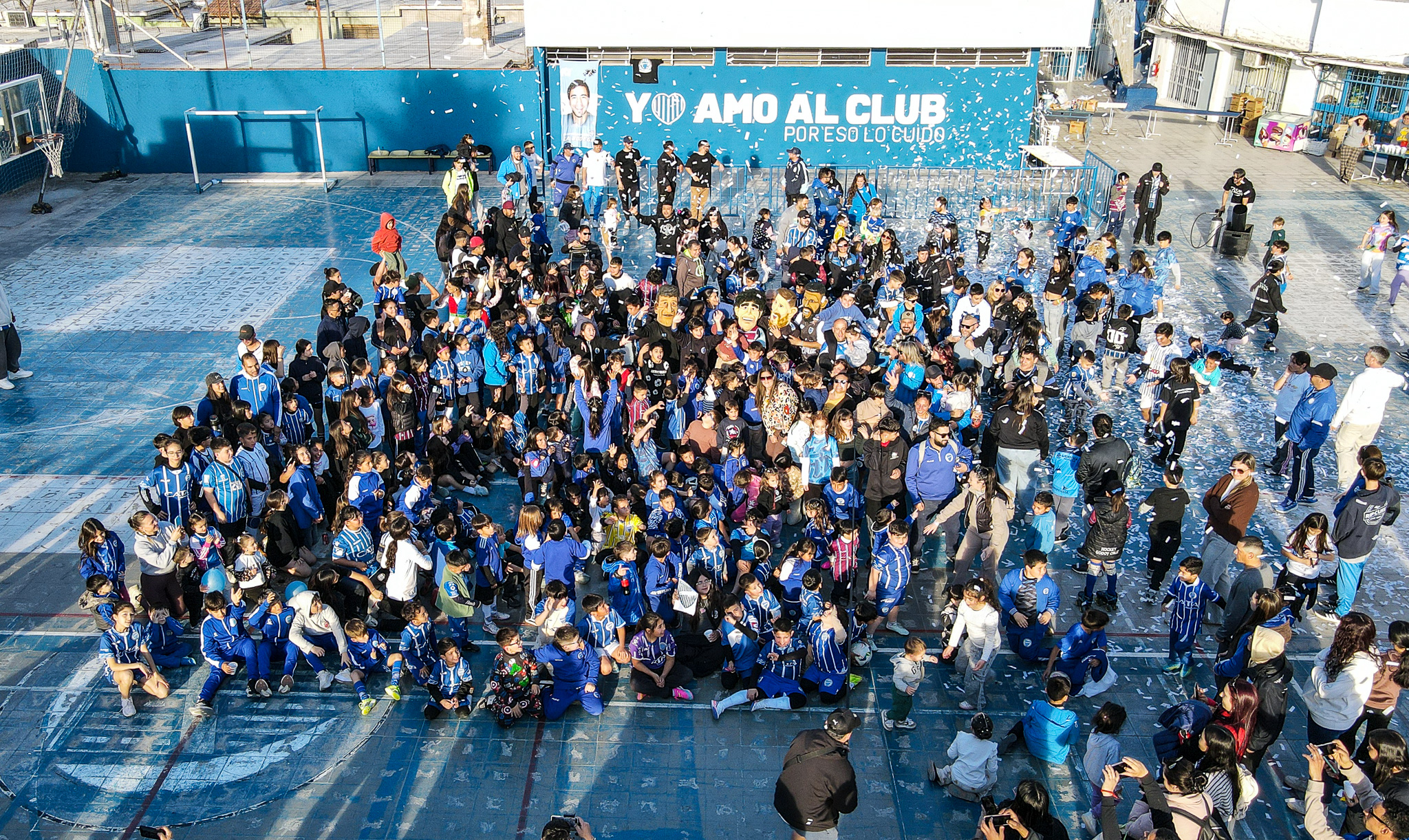 El club vivió una gran fiesta bodeguera en la celebración del Día de la Niñez